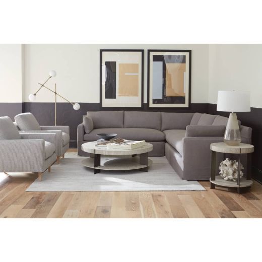 Picture of Sylvie Slipcovered Deep Depth Sectional